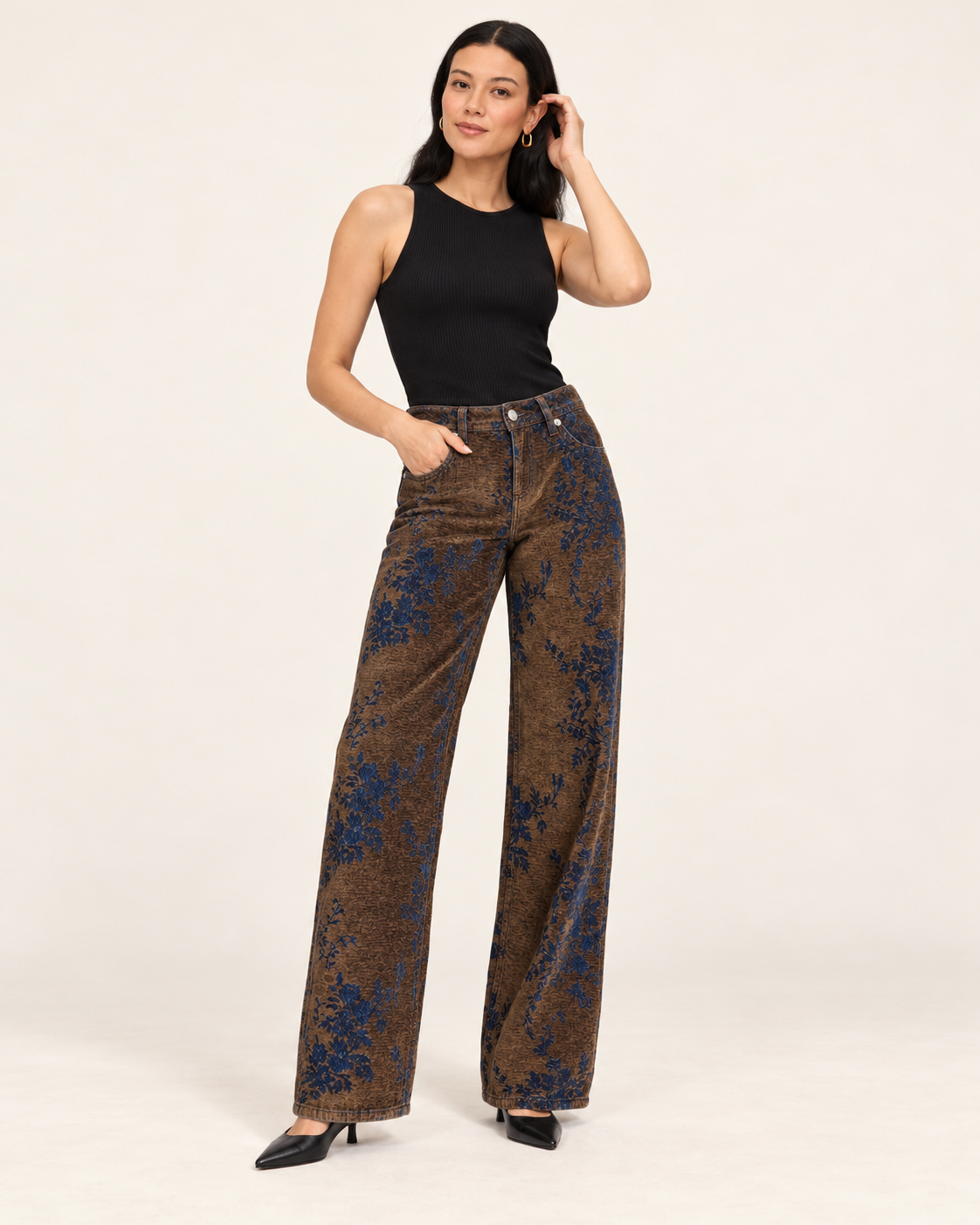 Noverra Floral Jeans
