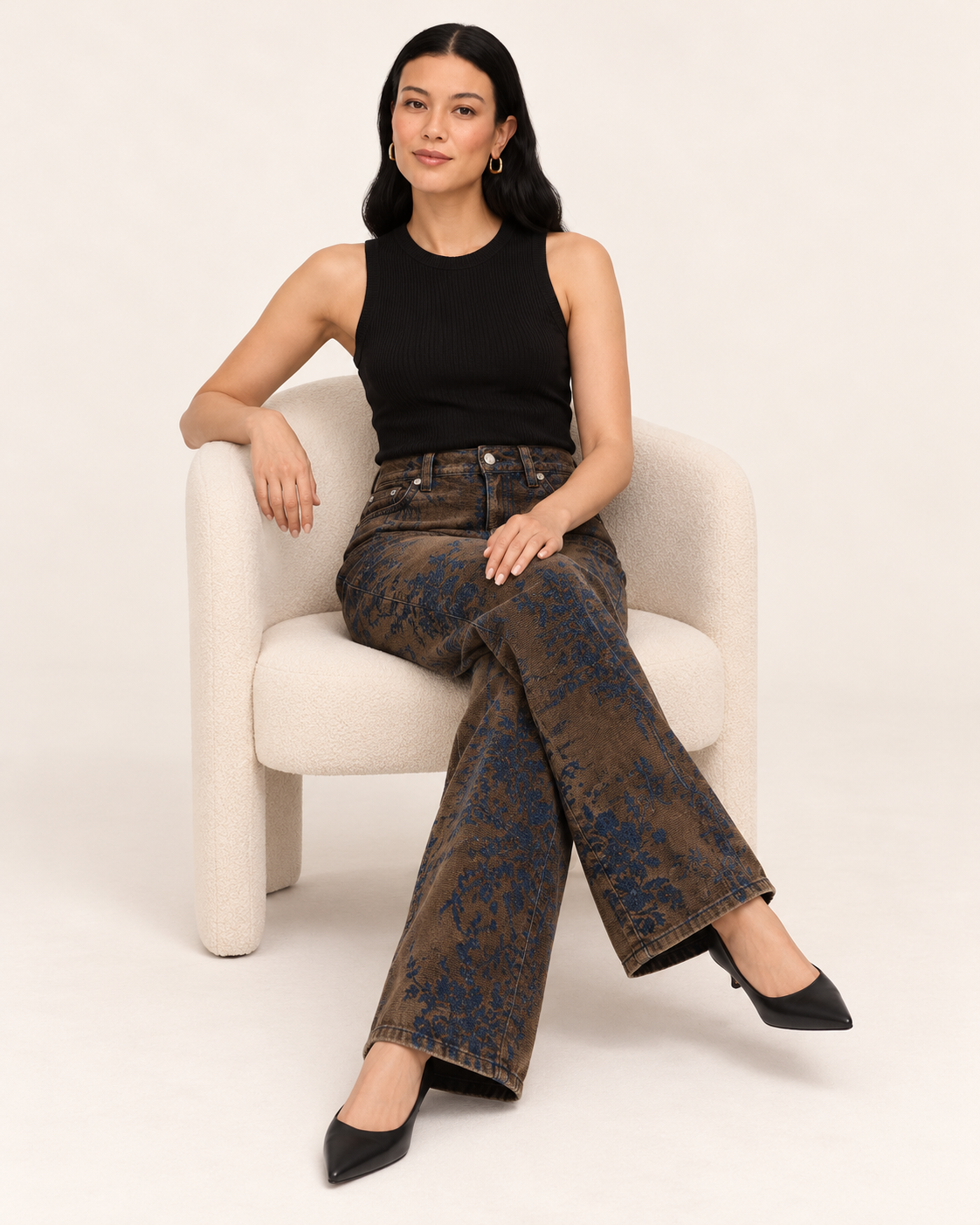Noverra Floral Jeans