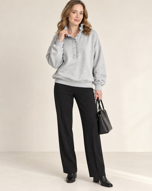 Noverra Ruffle Pullover