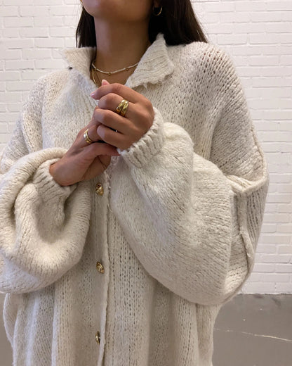 Noverra™ Oversized Knit Cardigan